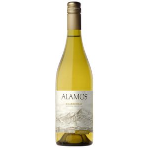 Vino Blanco Chardonnay ALAMOS Botella 750ml