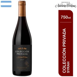 Vino NAVARRO CORREAS Colección Privada Syrah Botella 750ml