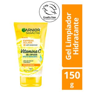 Gel Limpiador GARNIER Express Aclara Efecto Hidratante Tubo 150g