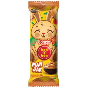 Conejo BON O BON con Manjar Bolsa 33g