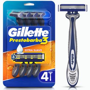 Máquina Afeitar GILLETTE Prestobarba3 Empaque 4un