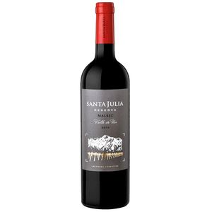 Vino Tinto SANTA JULIA Malbec Reserva Botella 750ml