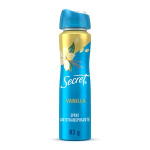 Desodorante en Aerosol SECRET Vainilla Frasco 93g