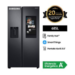 Refrigeradora SAMSUNG 685L No Frost RS27T5561B1/PE Negro