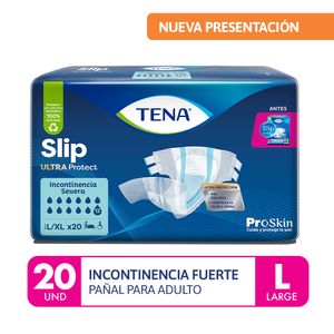 Pañal para Adulto TENA Slip Ultra Talla M Paquete 20un