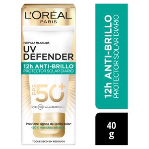 Crema de Tratamiento L'ORÉAL UV Defender Anti-Brillo Frasco 40g