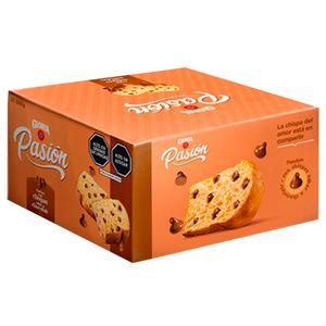 Panetón GLORIA PASION con Chispas de Chocolate Caja 500g
