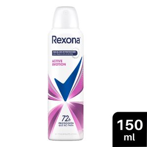 Desodorante para mujer en Aerosol para Mujer REXONA Active Emotion Frasco 150ml