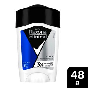 Desodorante para hombre en Barra para Hombre REXONA Clinical Frasco 48g