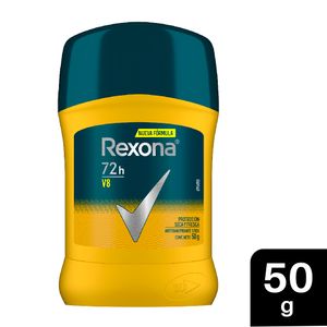 Desodorante para hombre en Barra para Hombre REXONA V8 Frasco 50g