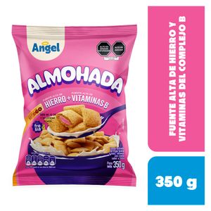 Cereal ANGEL Trigo integral de avena y maíz sabor fresa Bolsa 350Gr