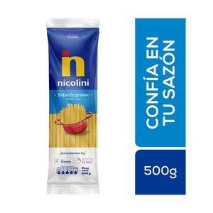 Fideos Tallarín Grueso NICOLINI Bolsa 500g