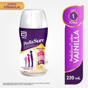 Alimento Nutricional PEDIASURE Vainilla Botella 220ml
