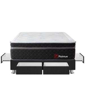 Cama 4 Cajones FORLI Platinium Pocket Queen