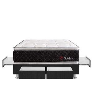 Cama 4 Cajones FORLI Golden Pocket 2 Plazas