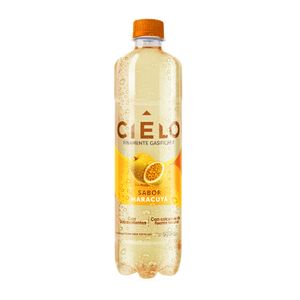 Agua con Gas CIELO Sabor a Maracuyá Botella 600ml