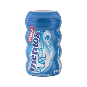 Caramelos MENTOS GUM Freshmint Botella 50un