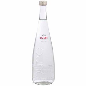 Agua mineral EVIAN Sin gas Botella 750Ml