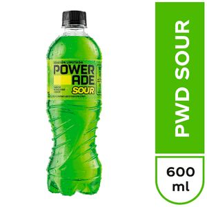 Bebida Rehidratante POWERADE SOUR Manzana Verde Botella 600ml