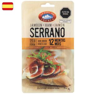 Jamón Serrano ALTOS DE IBERIA Tradición Paquete 85g
