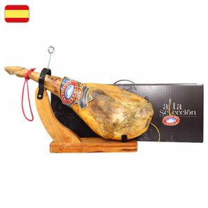 Jamón Curado ALTOS DE IBERIA Jamonero + Cuchillo Pieza