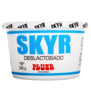 Yogurt Deslactosado PLUSA Skyr Pote 500g