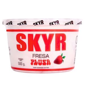 Yogurt PLUSA Skyr Fresa Pote 500g