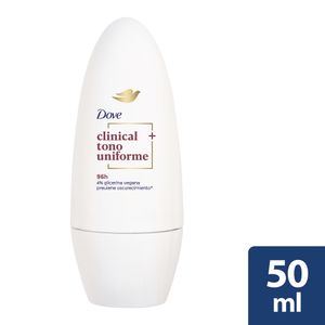 Desodorante para Mujer Roll On DOVE Clinical Tono Uniforme Frasco 150ml